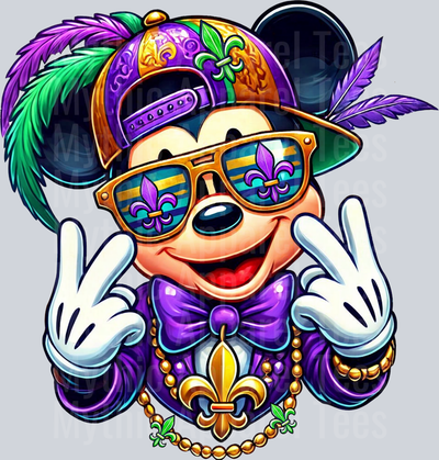 AZ757 Mardi Gras Mickey