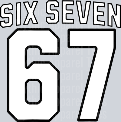 Six Seven Meme 67 Sports Jersey for Boys Girls Kids Teens T-Shirt