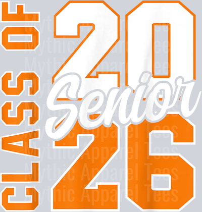 Senior 2026 Class of 2026 Seniors Graduation 2026 Senior 26 T-Shirt (1)