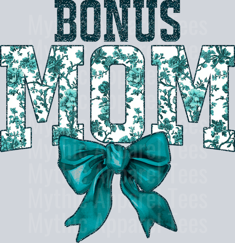 Teal Bonus Mom