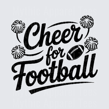 American Football Cheer for Football Script with Pom Poms
