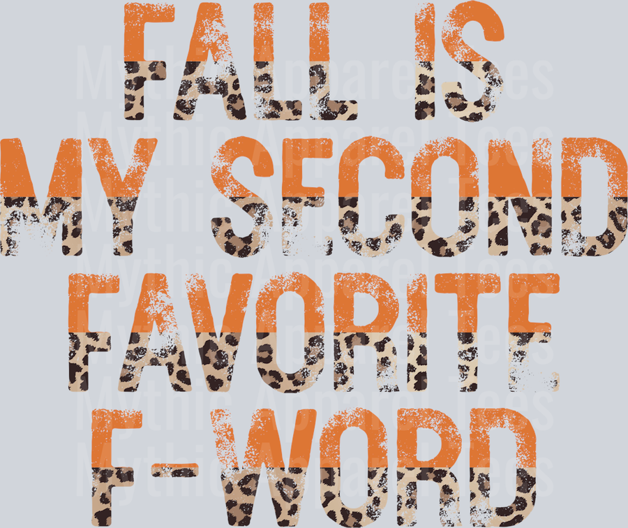 Fall Is My Second Favorite F Word 3 DTF Fall Transfers