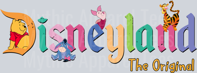 Disneyland winnie the pooh the original DTF Disney Transfers