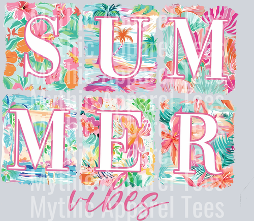 Retro Summer Vibes Summer Transfer