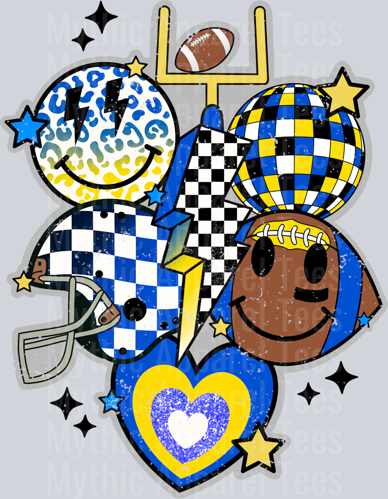 Retro_Football_Blue_Grunge