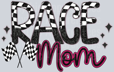 Race Mom DTF Race Transfers