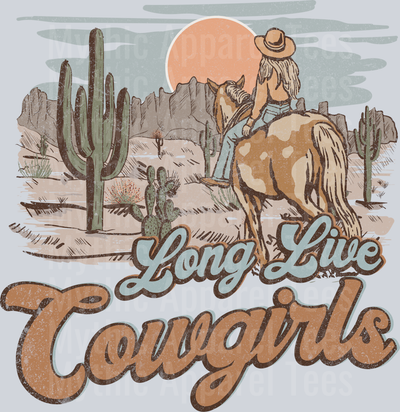 Long Live Cowgirls Horse Western