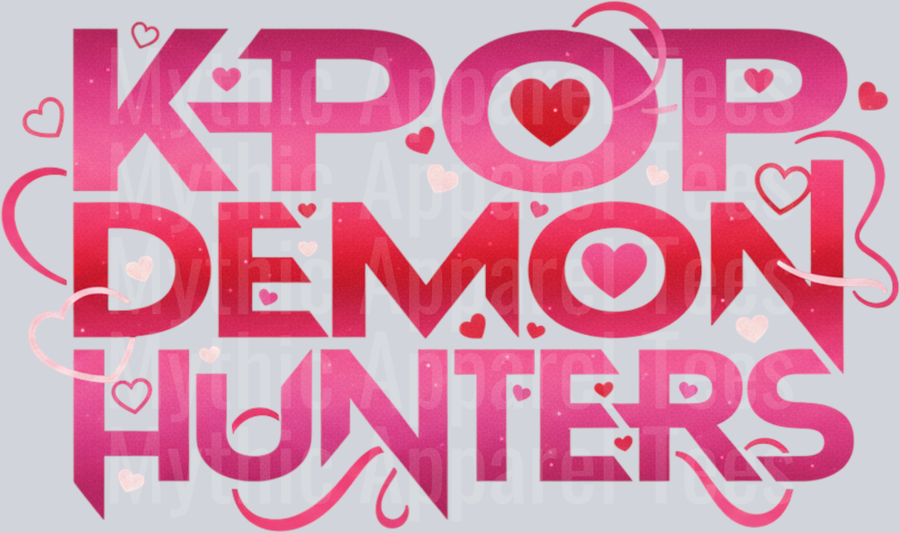 K-Pop Demon Hunters DemonX Valentines Day Transfers