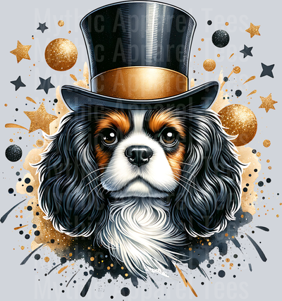 NEW YEARS KING CHARLES SPANIEL