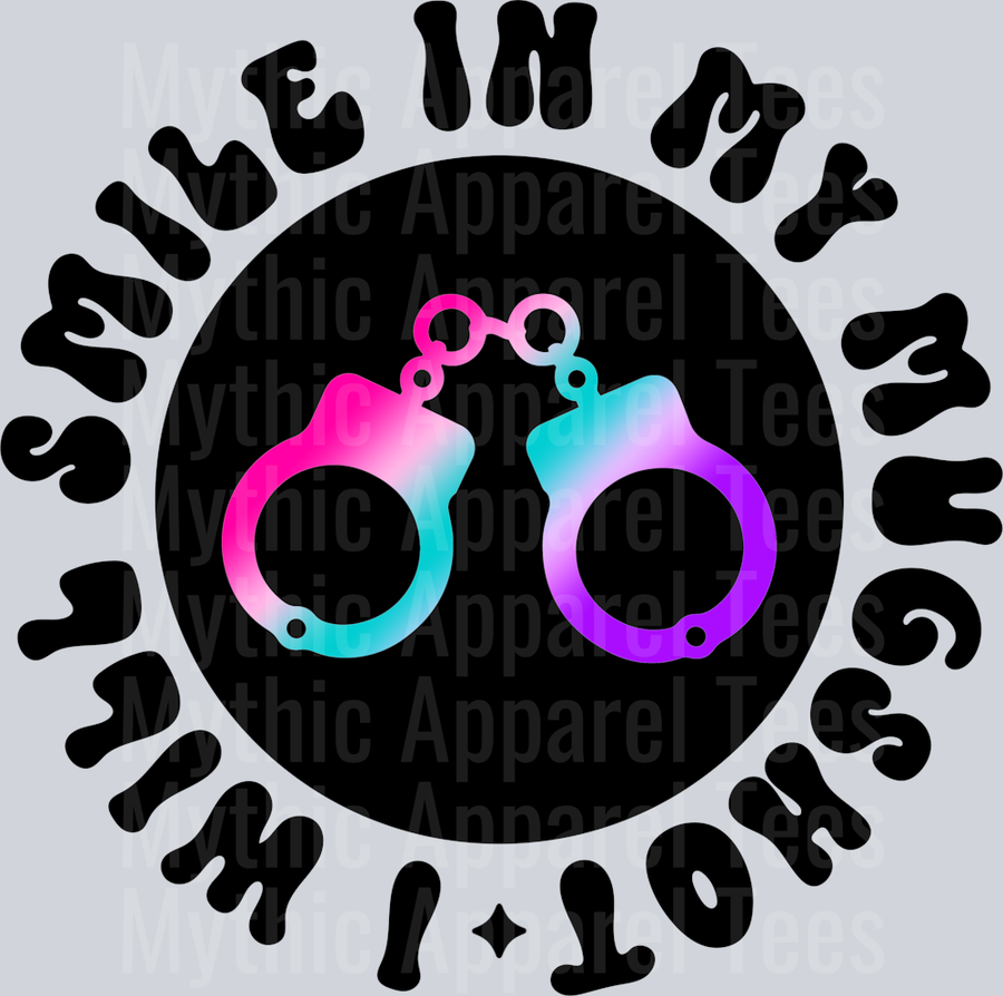 Color I Will Smile In My Mugshot Pocket