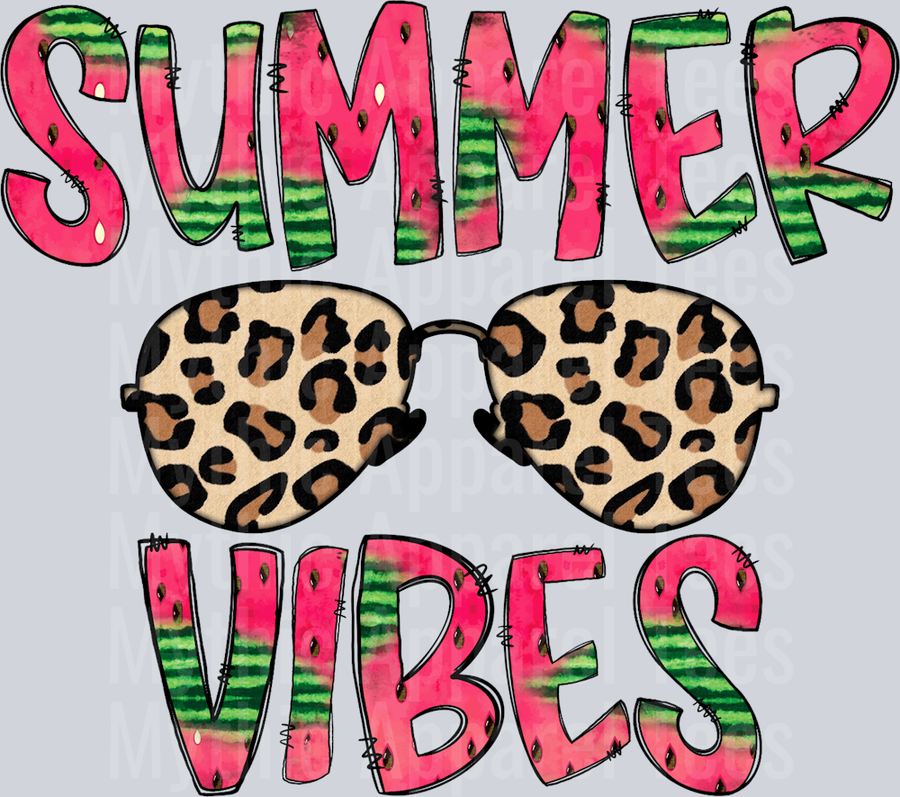 Summer Vibes Leopard Sun Glasses