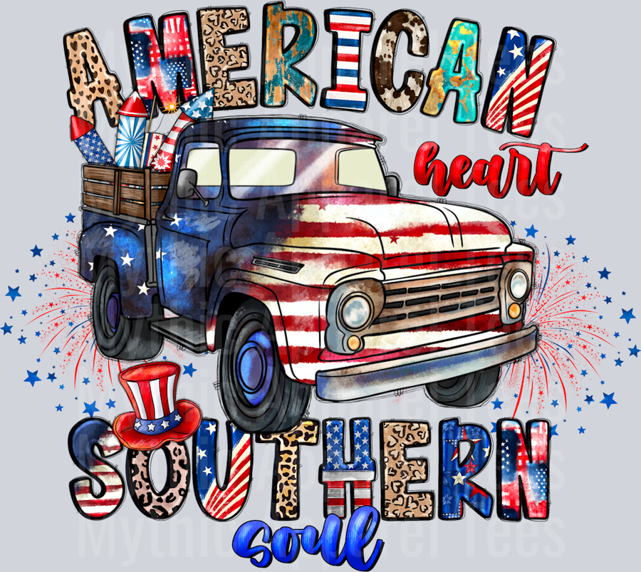 American Heart Southern Soul Patriotic Western