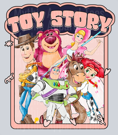 Toy story 5 design DTF Disney Transfers