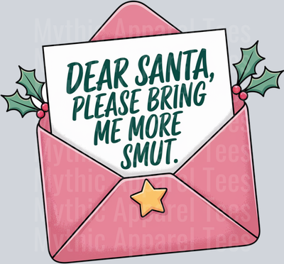 Merry Smutmas Bookish Clipart - Artboard 11