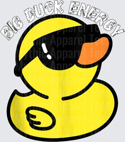 Jeep Ducks Big Duck Energy Cool Rubber Duck with Sunglasses