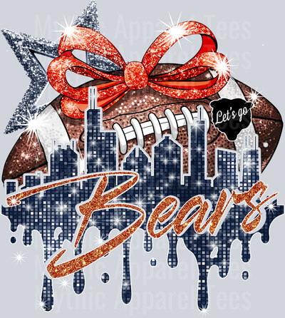 AZ1359 NFL Football Chicago Bears