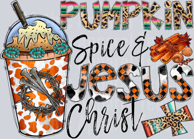 Pumpkin Spice and Jesus Christ Coffee Religious Fall