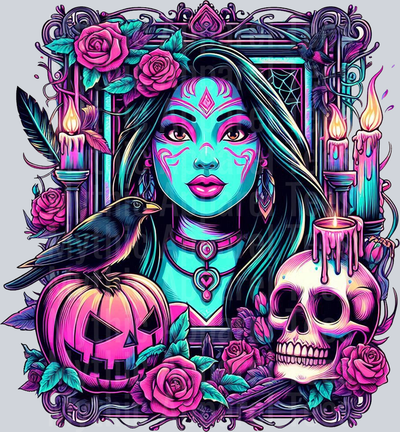 Pocahontas Disney Princess Tarot Card