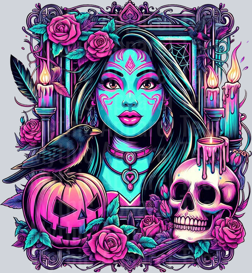 Pocahontas Disney Princess Tarot Card