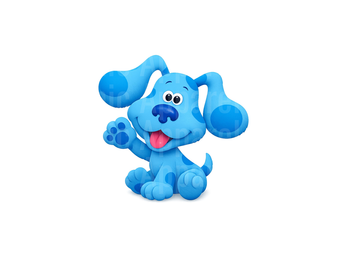 Blues Clues Puppy Waving Paw Happy Sitting Pose