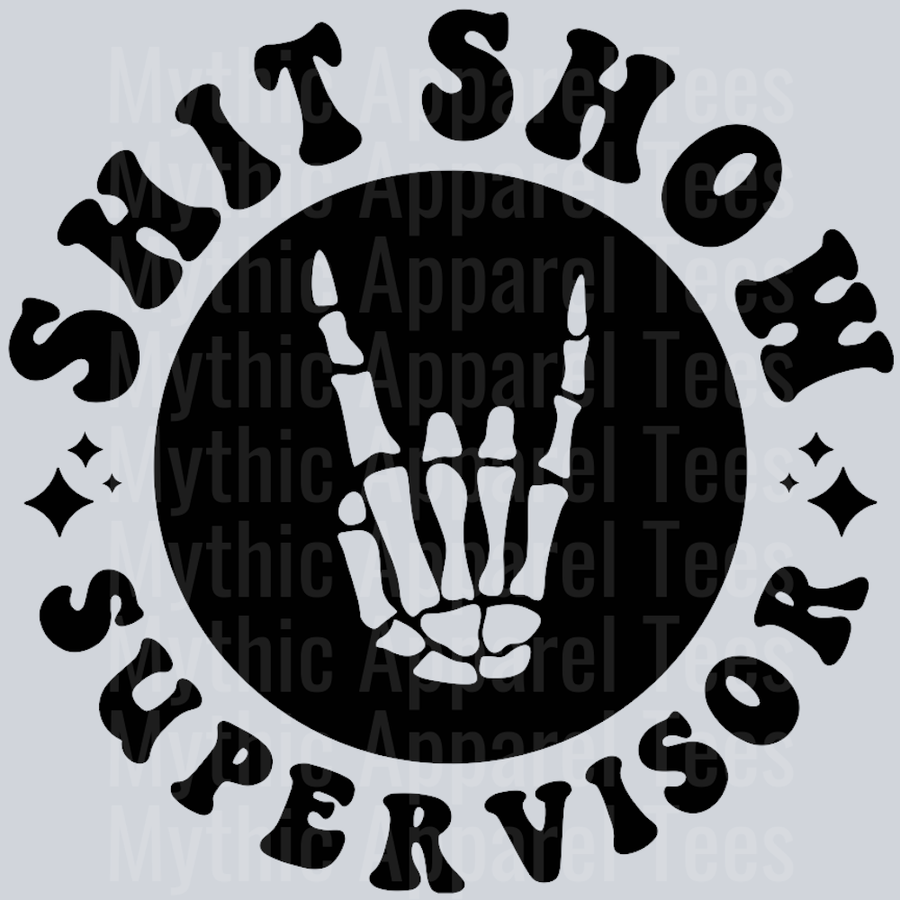 Shit Show Supervisor Pocket Design