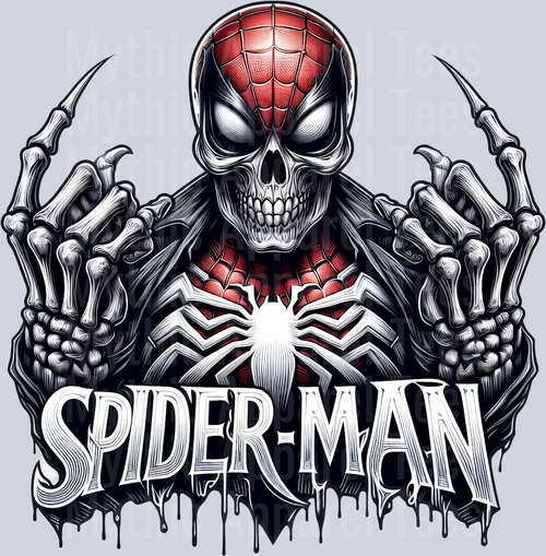 Spiderman Venom 2 Skull Pt 2 DTF Superhero Transfers