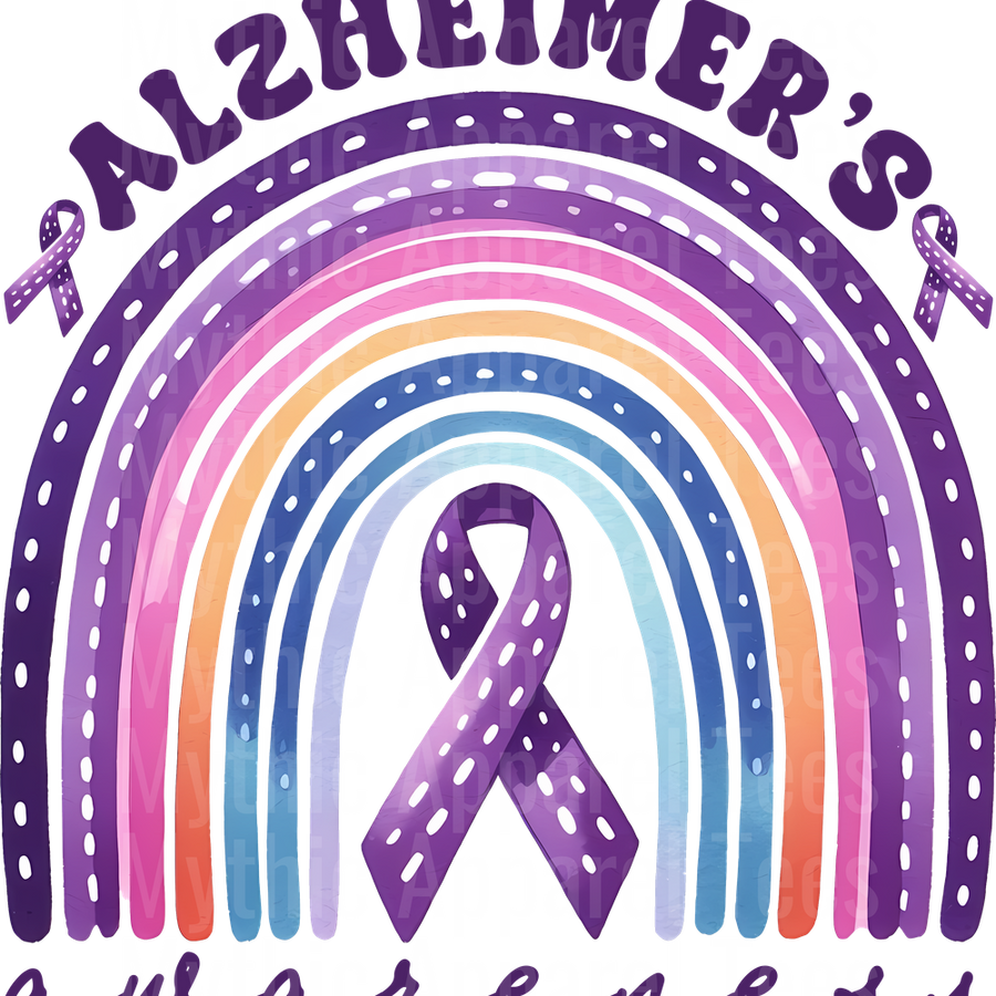 Alzheimer's Awareness DTF Transfer