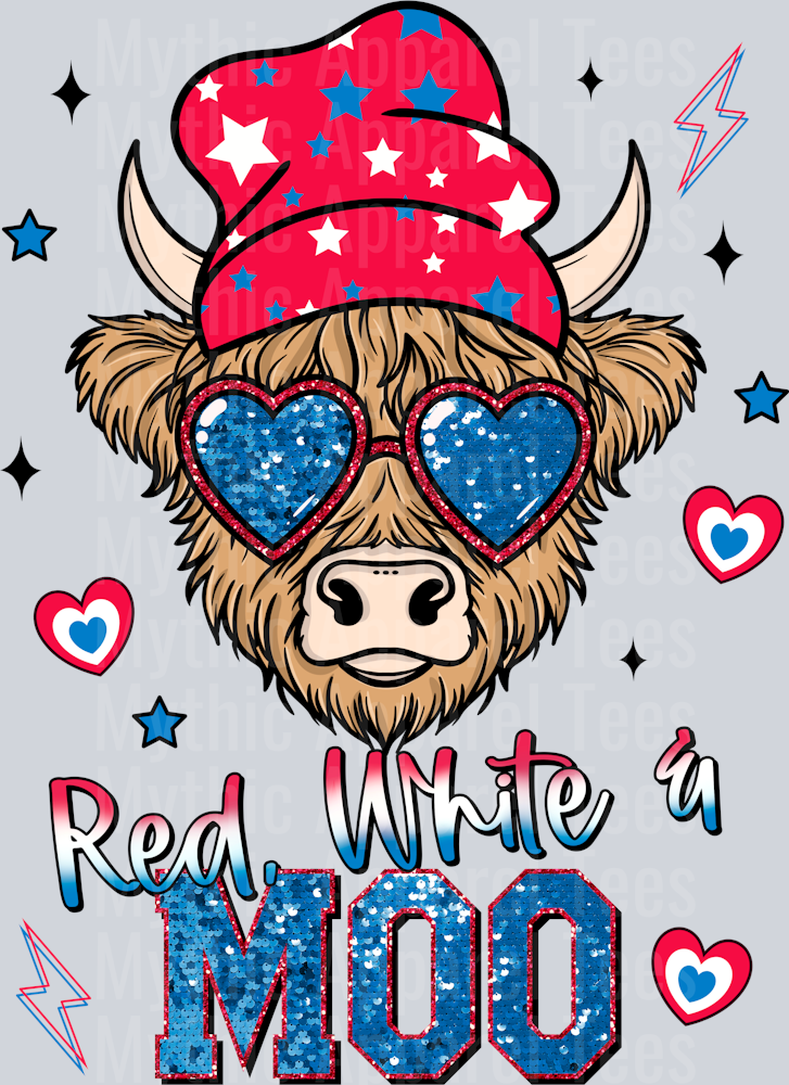 Red white and Moo