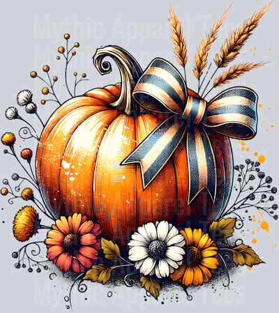 ORANGE PUMPKIN CLIPART