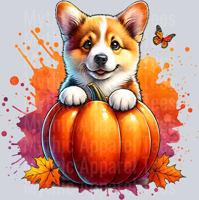 CORGI PUMPKIN
