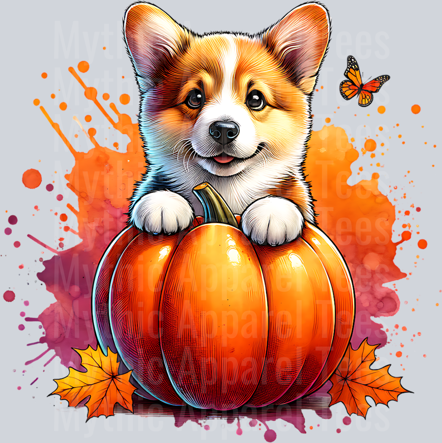 CORGI PUMPKIN