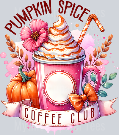PUMPKIN SPICE COFFEE CLUB PNG