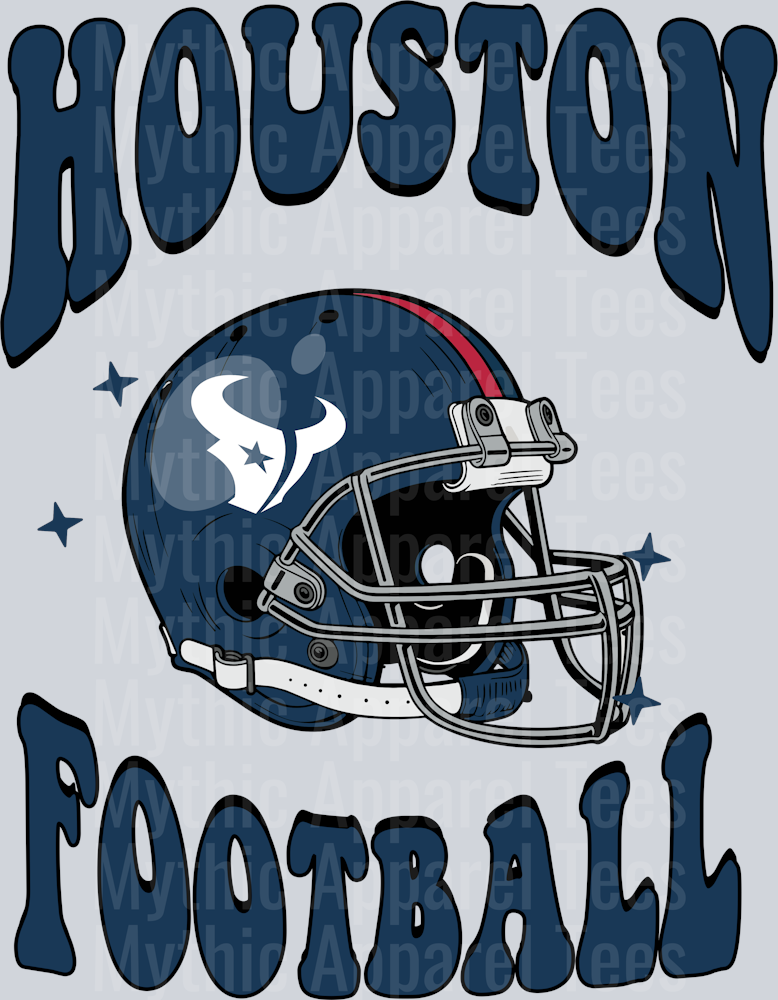 AZ1320 NFL FOOTBALL Houston Texans football custom