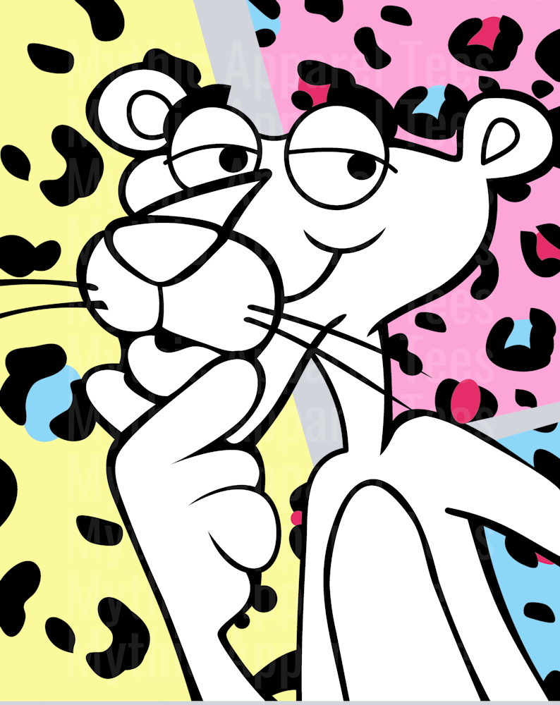 The Pink Panther DTF Pop Culture Transfers