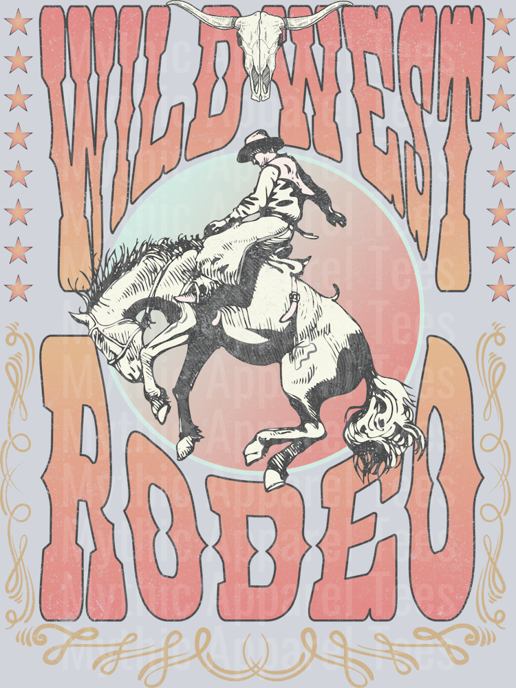 Wild West Rodeo Cowgirl Western