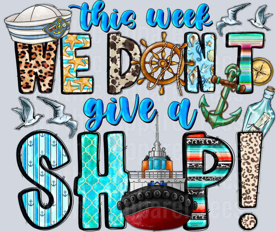 ThisWeekWeDontGiveaShap