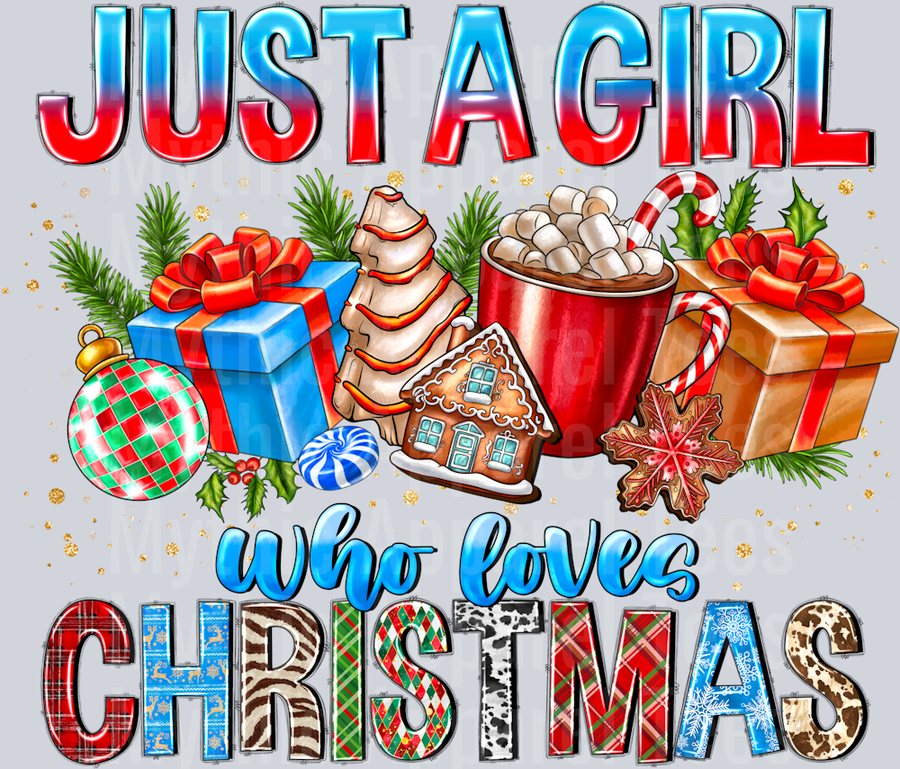 Just a Girl Who Love Christmas