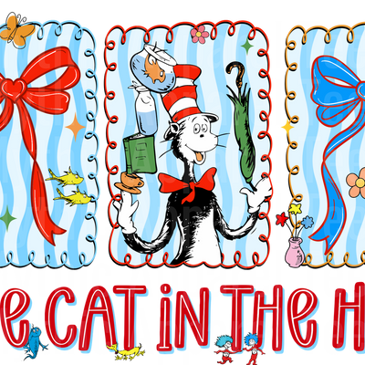 Dr Suess DTF Transfer