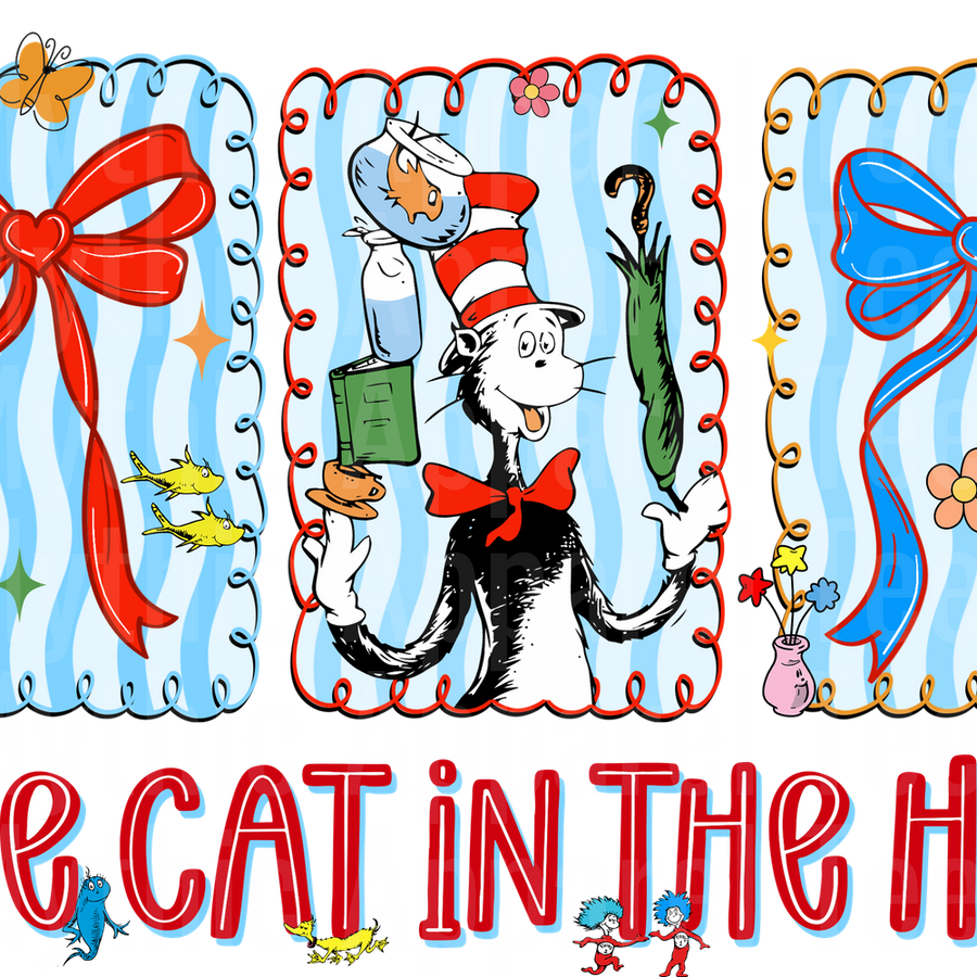 Dr Suess DTF Transfer