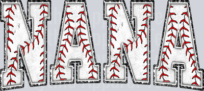 Baseball Nana School Spirit & Sports