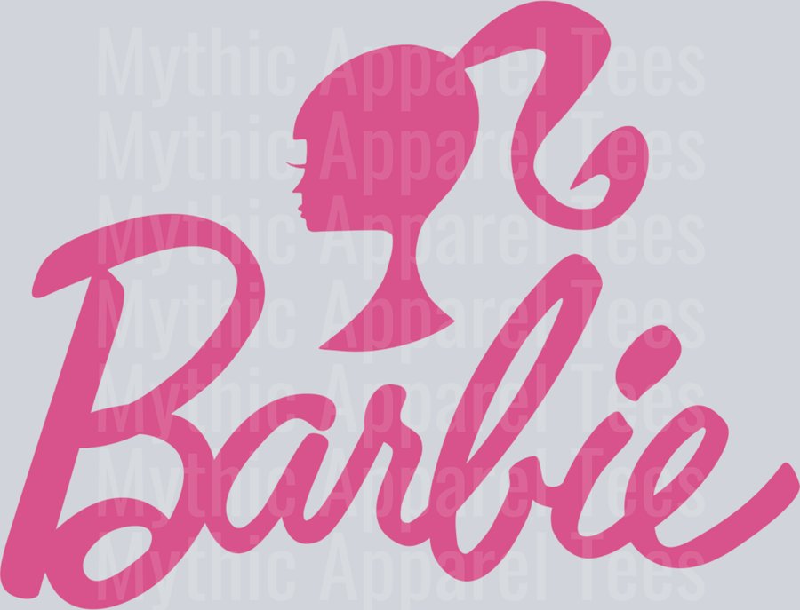 Barbie Classic Logo DTF Barbie Transfers