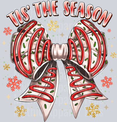 Tis the season Little Debbie Christmas Tree Cake bow