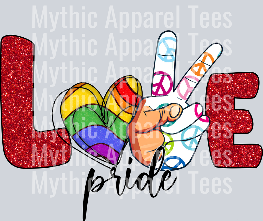 Love Pride LGBTQ+ Transfer