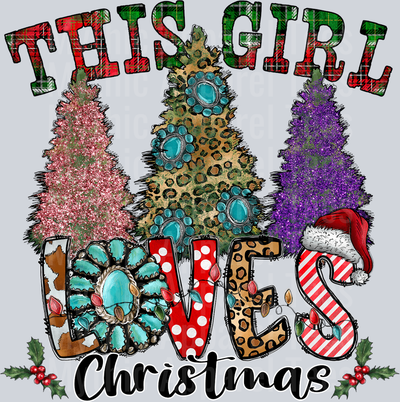 This girl loves Christmas