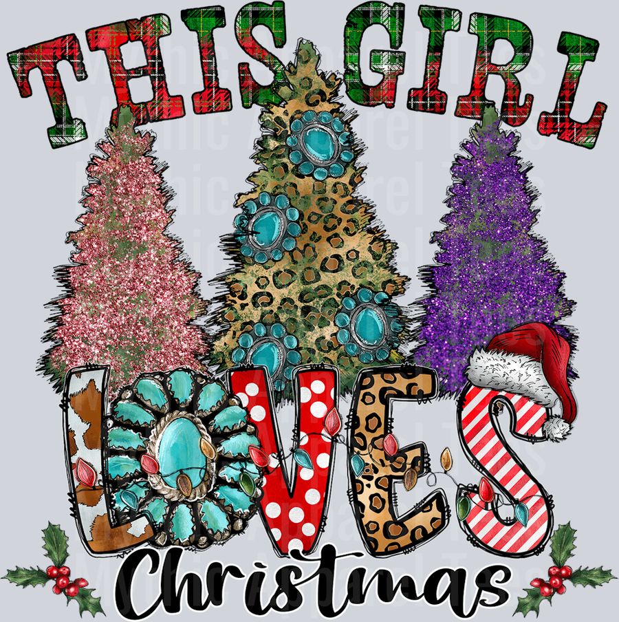 This girl loves Christmas