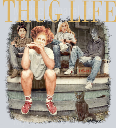 Sanderson Sisters Hocus Pocus 2 Halloween DTF Thug Life Transfers