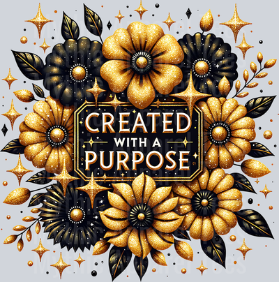 Created With A Purpose DTF Inspirational Transfers