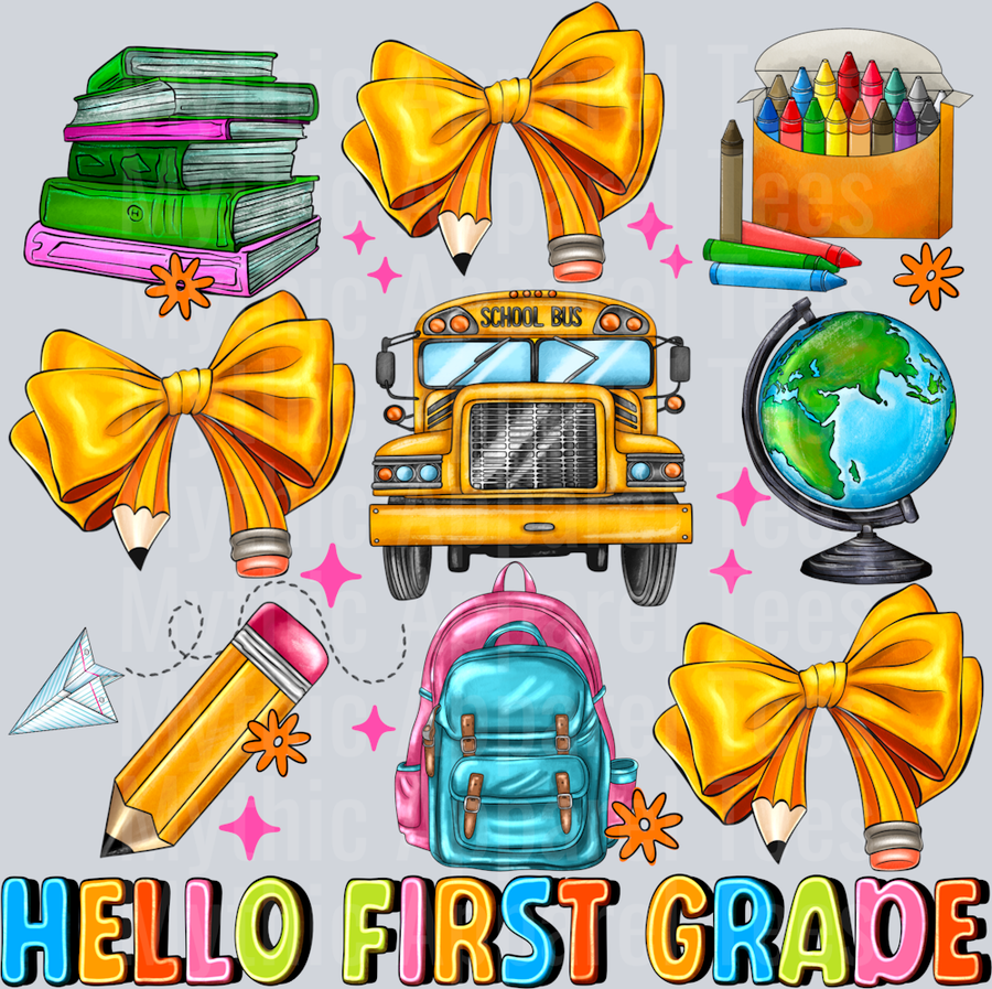 Hello 1st Grade Back to school