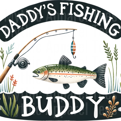 Fishing DTF Transfer