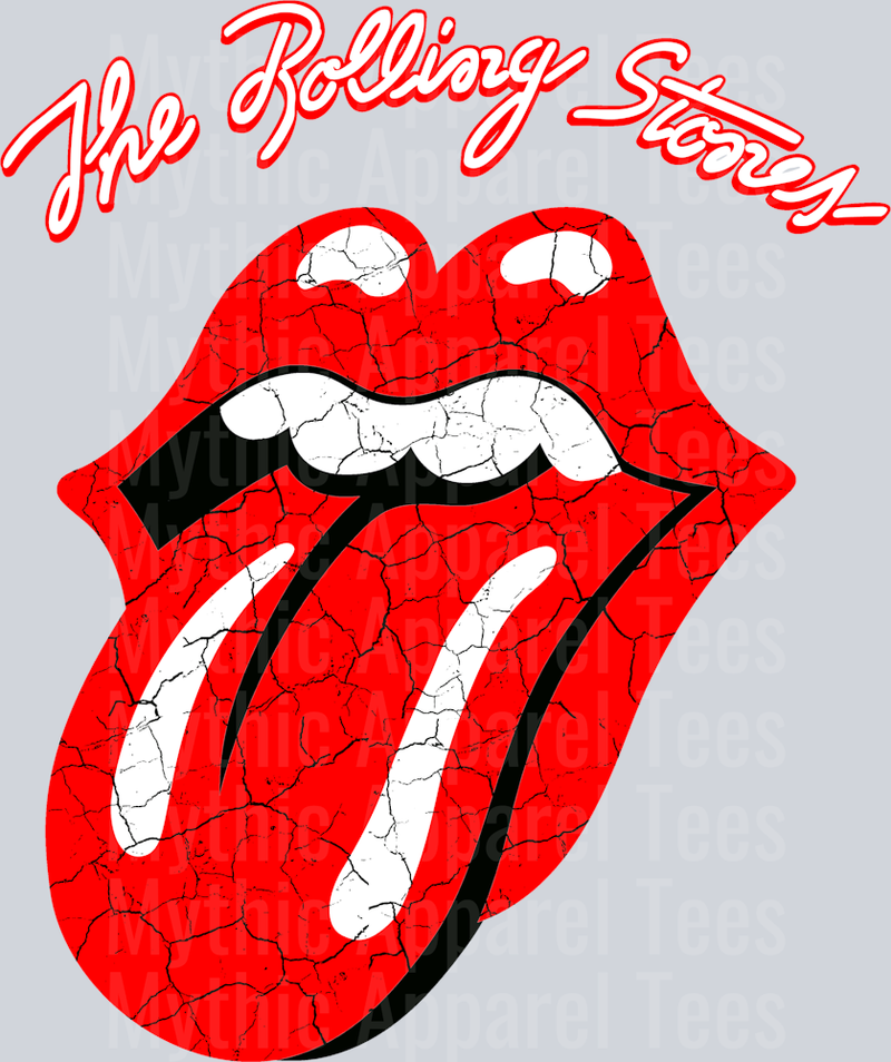 The Rolling Stones DTF Pop Culture Transfers